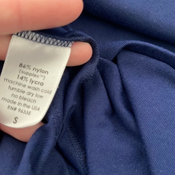 Susana Monaco Blue Body Con Dress Size Small EUC - Picture 2 of 4